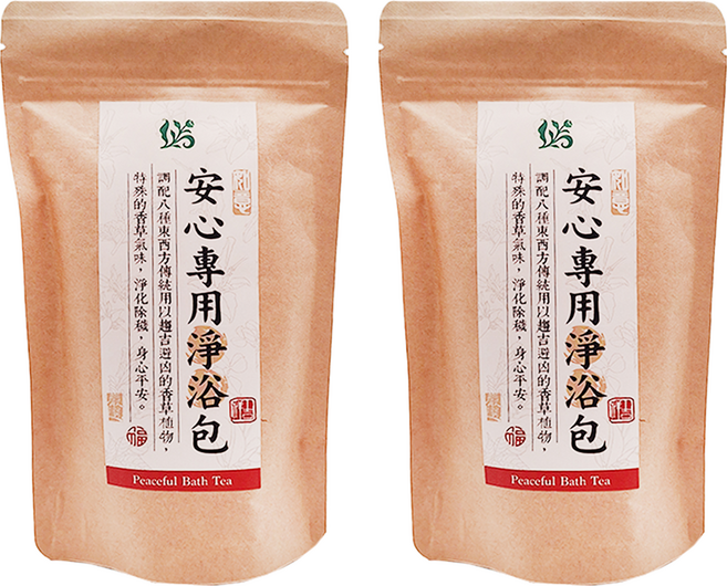 JUST HERB 香草集 安心專用淨浴包 10入, 40g, 2包