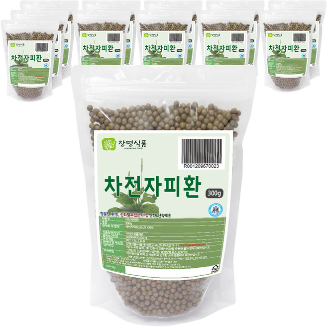 장명식품 차전자피환, 300g, 12개