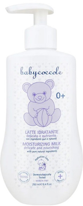 babycoccole 寶貝可可麗 清爽保濕乳液 250ml 植萃配方 溫和護理, 1瓶