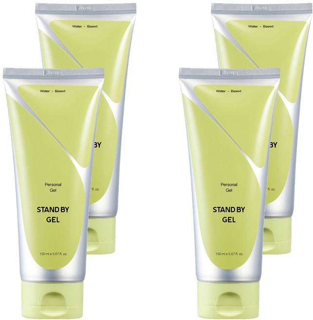 엔코스 스탠 바이 바디 젤 무향, 150ml, 4개