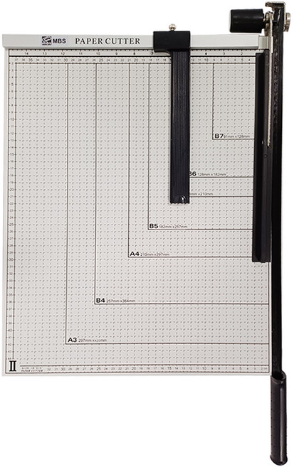 mbs 萬事捷 鐵製裁紙機 A3 長457x寬381mm, NO.829-2