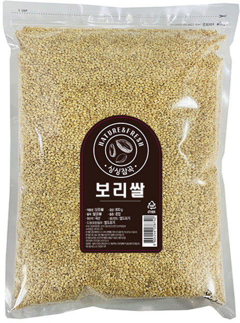 싱싱잡곡 보리쌀, 800g, 1개