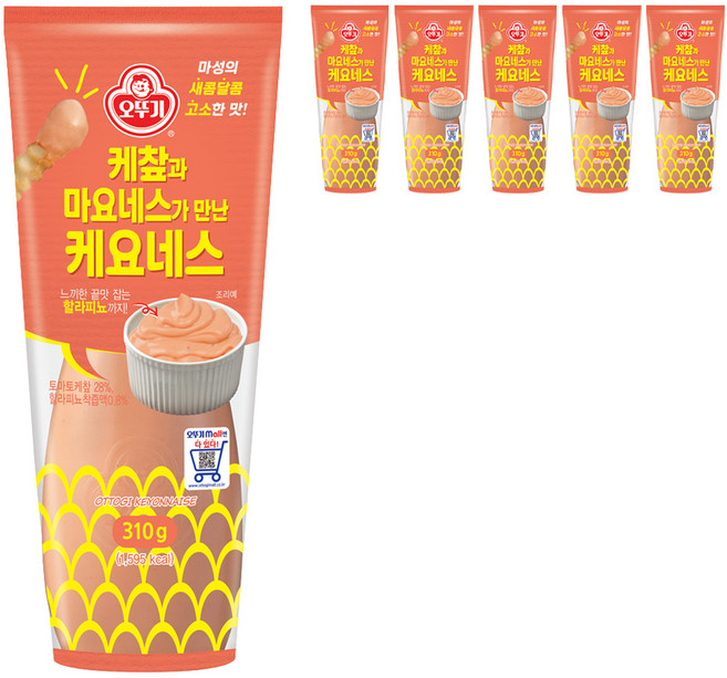 오뚜기 케요네스, 310g, 6개