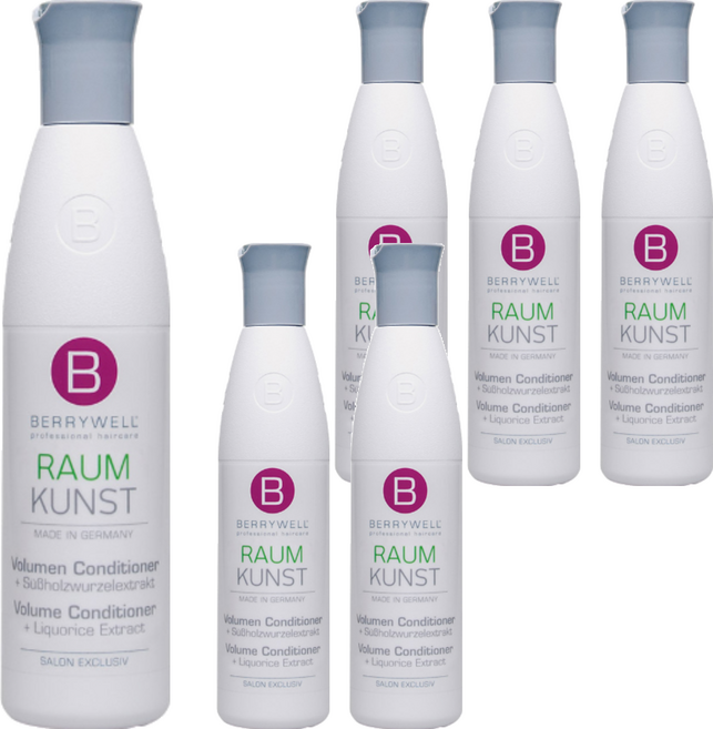 BERRYWELL 볼륨 헤어 컨디셔너, 250ml, 6개