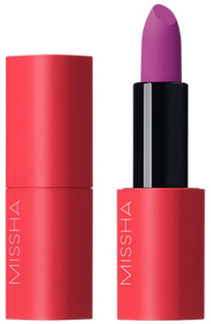 미샤 데어루즈 벨벳 립스틱, 1개, 왓 더 퍼플