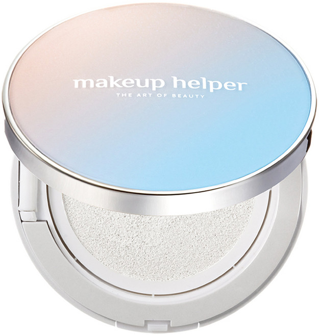 makeup helper Vegan精華防曬氣墊粉餅 SPF50+ PA++++, 20g, 1個