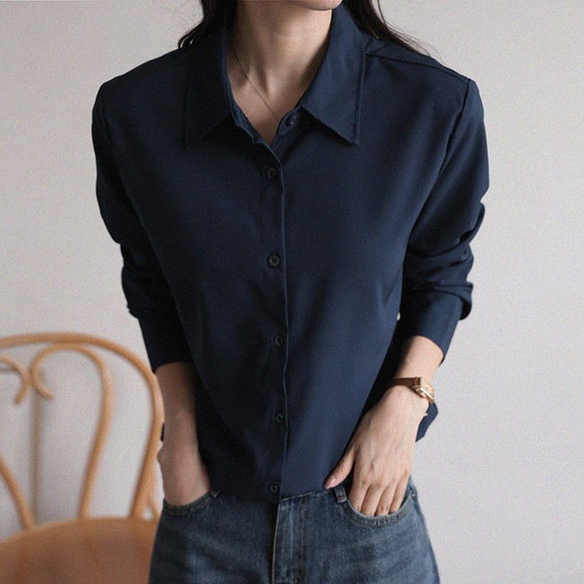 andstyle 女款 A3 Chardi 防皺長袖襯衫式上衣 261355