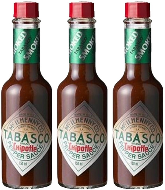 타바스코 치포틀레 페퍼 소스, 150ml, 3개