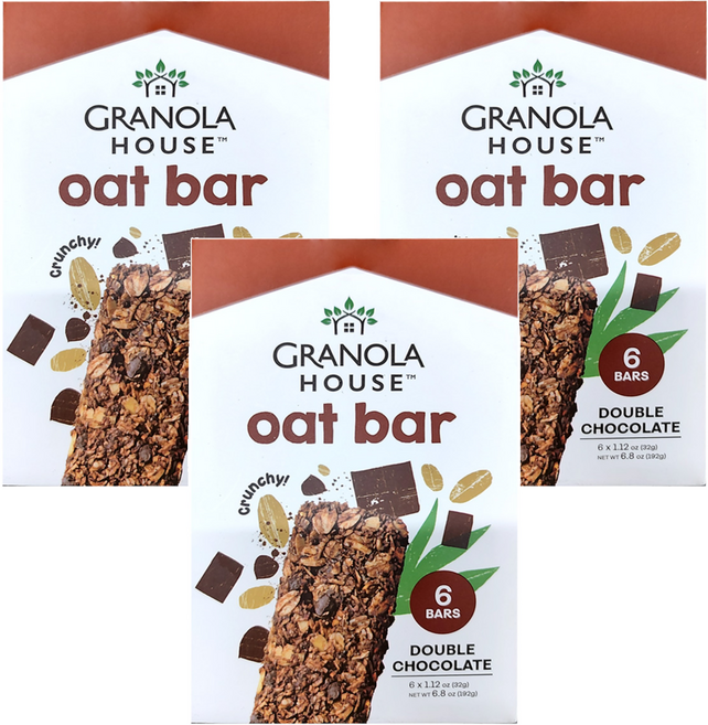 GRANOLA HOUSE 宴麥森林 燕麥棒 巧克力 6個, 192g, 3盒