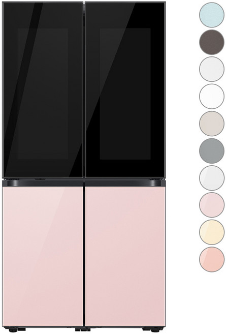 [색상선택형] 삼성전자 비스포크 825L 프리스탠딩 정수기 4도어 냉장고 방문설치, RF85C98Y2AP