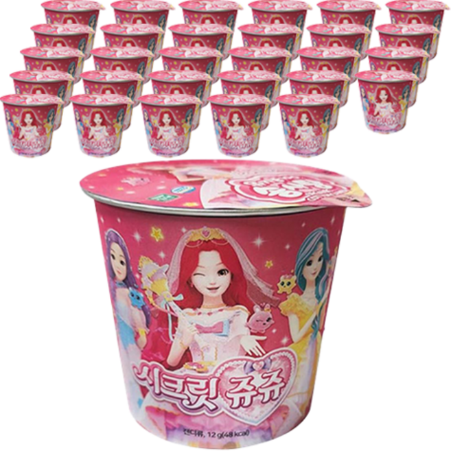 시크릿쥬쥬 유기농 솜사탕, 12g, 30개