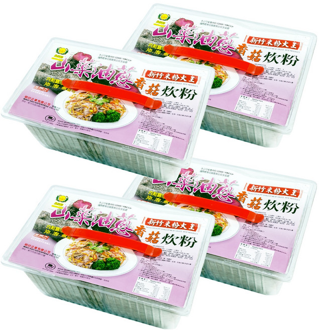 農耕牌 山藥香菇油蔥炊粉 8包, 560g, 4盒