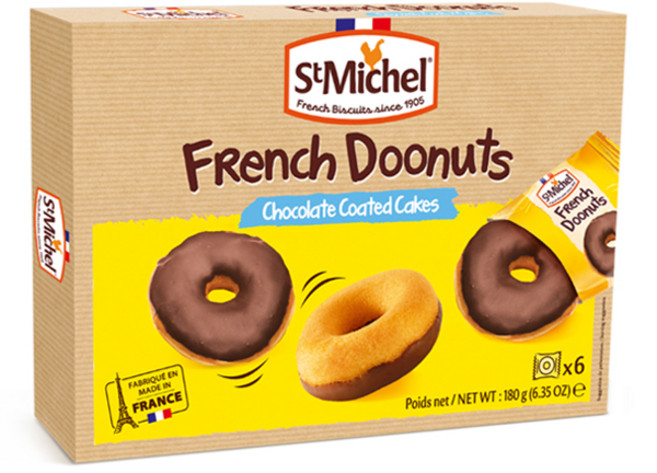 생미쉘 프렌치도넛 초콜릿 코팅 6p, 180g, 1개