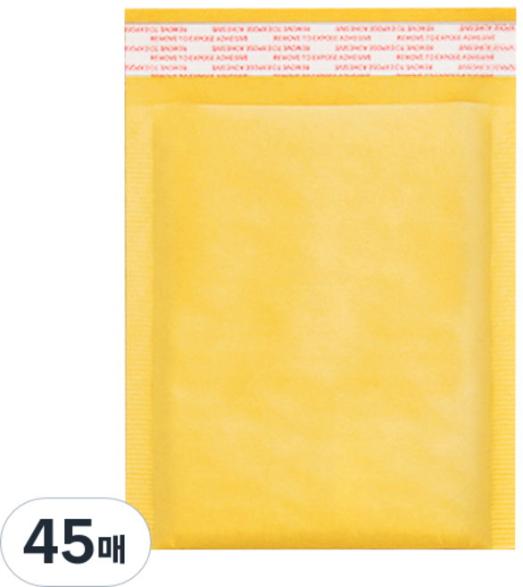 다다 에어캡 안전봉투, 45개
