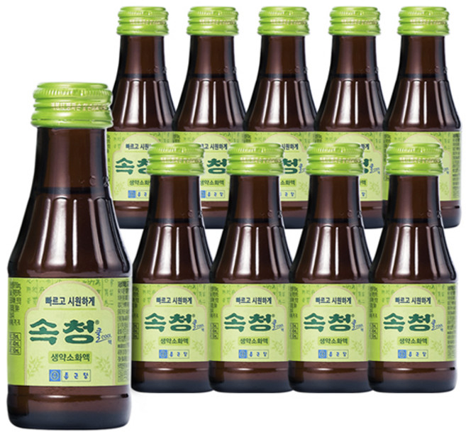 종근당 속청쿨액, 75ml, 10개
