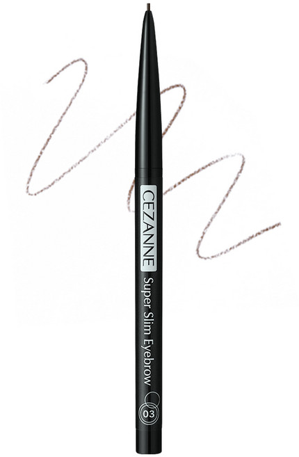 세잔느 슈퍼 슬림 아이브로우 오토펜슬 0.02g, 03 내추럴브라운, 1개