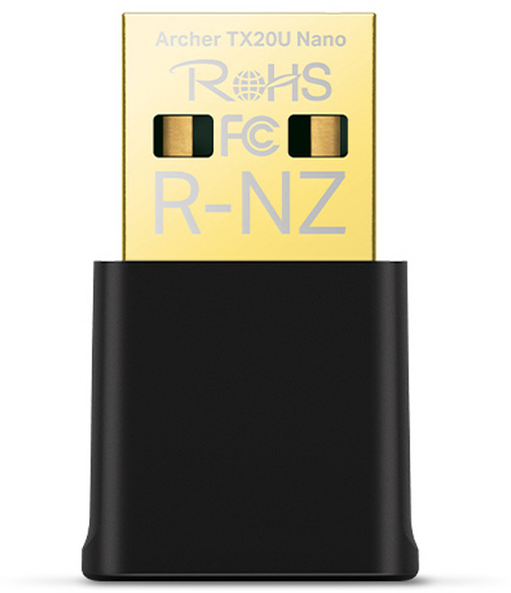 티피링크 AX1800 Nano Wi-Fi 6 무선 USB 어댑터, Archer TX20U Nano, 1개