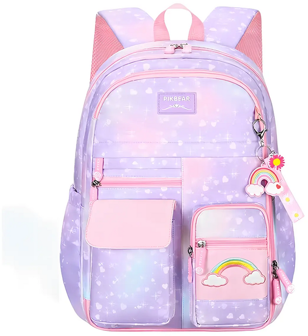 PIKBEAR 馬卡龍星空減壓護脊兒童書包