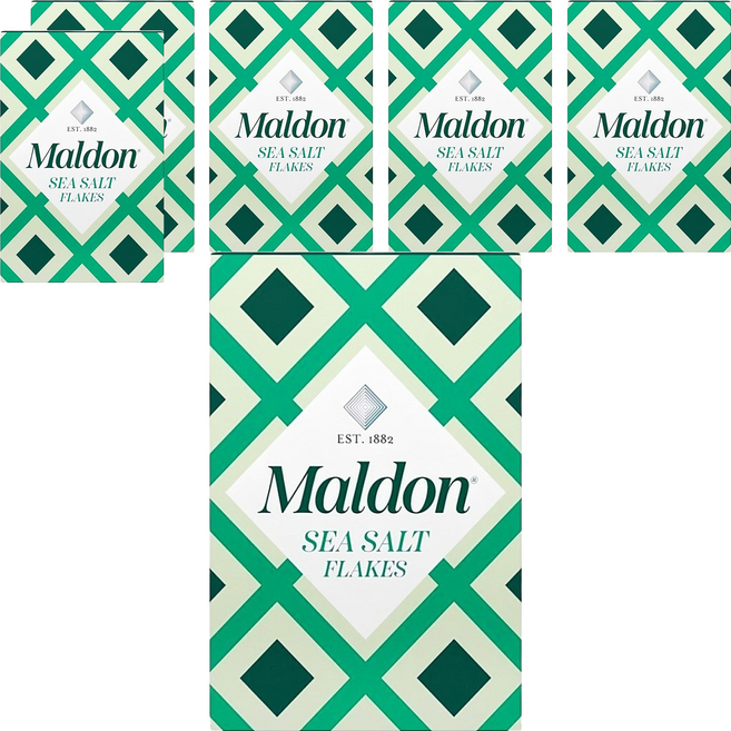 Maldon 馬爾頓 天然海鹽, 125g, 6盒