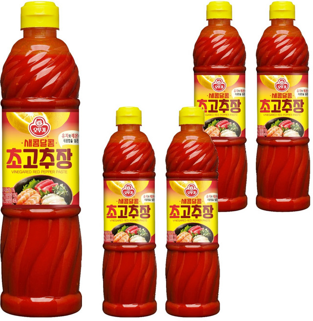 오뚜기 초고추장 S, 1.08kg, 5개