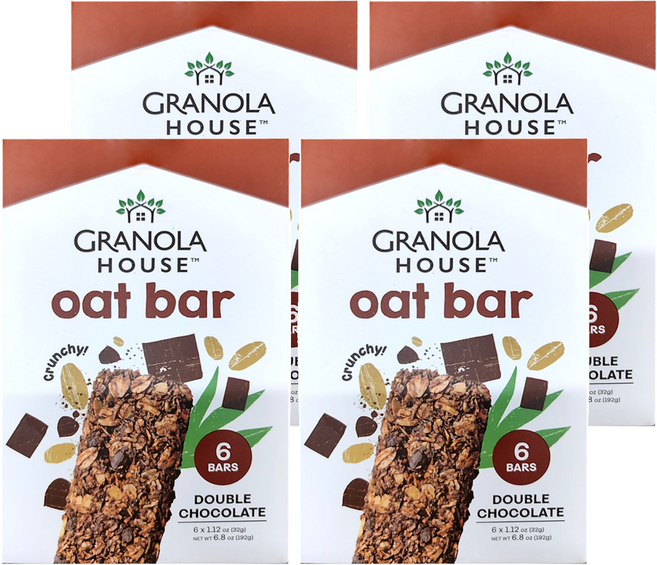 GRANOLA HOUSE 宴麥森林 燕麥棒 巧克力 6個, 192g, 4盒