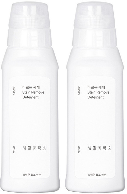 Saengong 生活工作所 塗抹式洗衣精, 220ml, 2個
