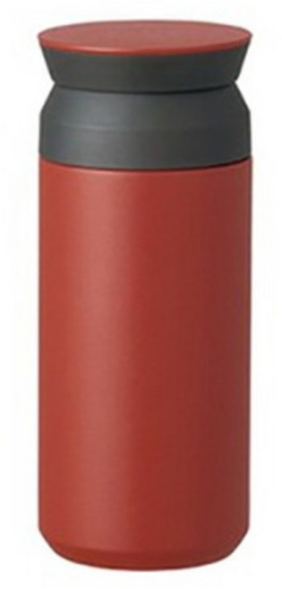 KINTO 旅行保溫瓶, 紅色, 350ml, 1個