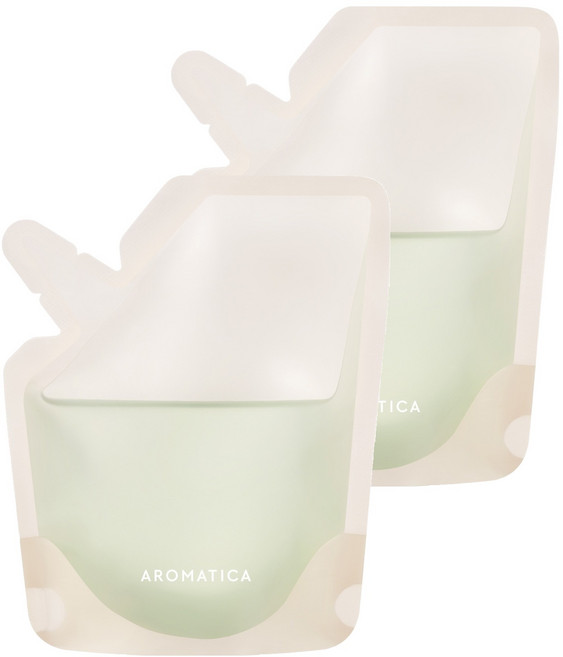 아로마티카 로즈마리 루트 인핸서 헤어토닉 리필, 100ml, 2개