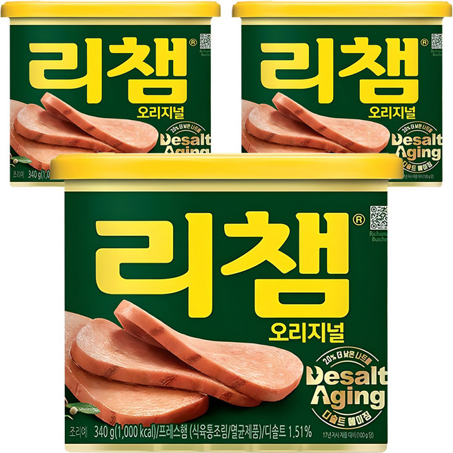 리챔 오리지널, 340g, 3개