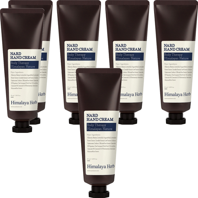 나드 핸드크림 라벤더머스크, 50ml, 6개