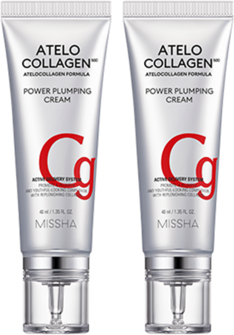 미샤 아텔로 콜라겐 500 파워풀럼핑 크림, 40ml, 2개