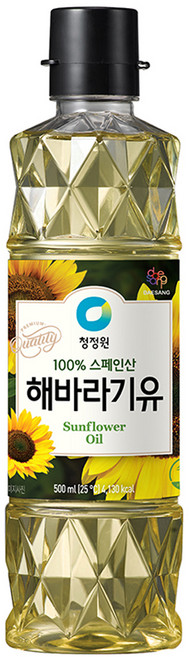 청정원 해바라기유, 500ml, 1개