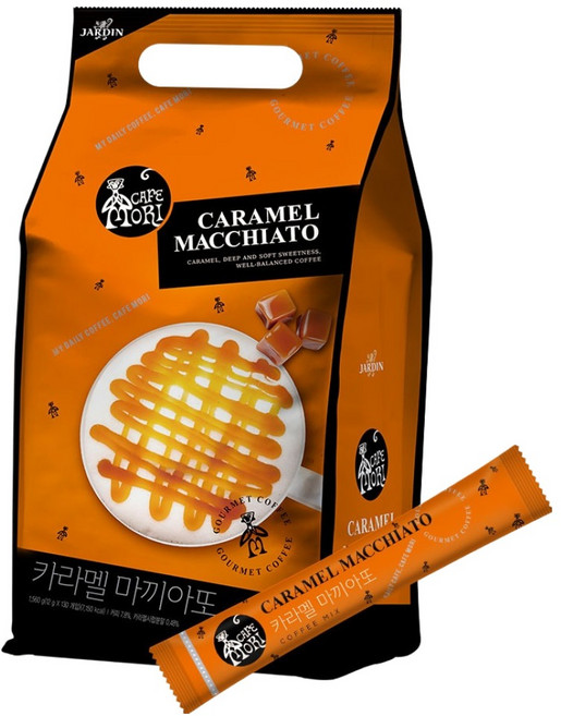 까페모리 카라멜 마끼아또 커피믹스, 60개입, 1개, 12g