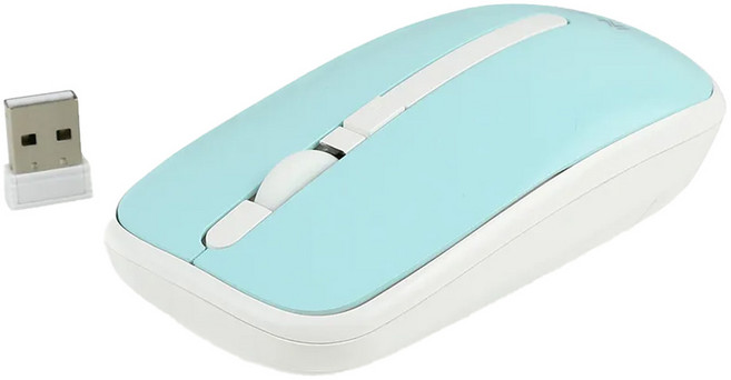 infotec 英富達 辦公 2.4G Wireless 滑鼠 藍白色 1000-1200-1600DPI MW03
