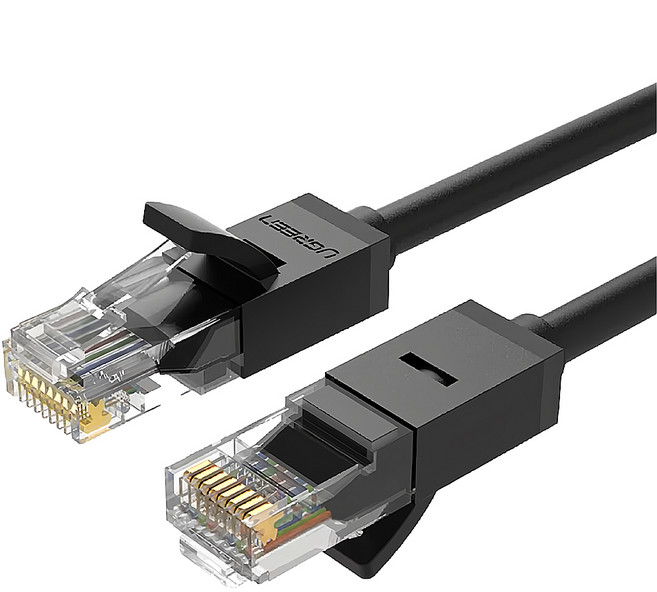 UGREEN 綠聯 CAT6網路線, 黑色, 1個, 15m