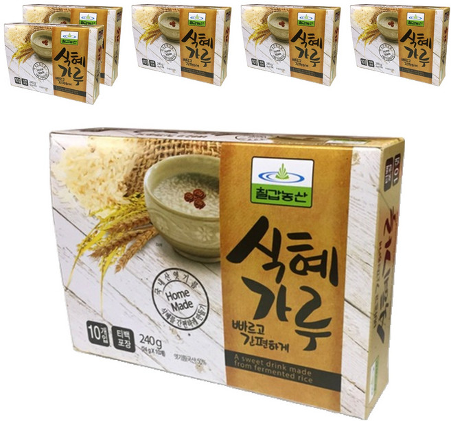 칠갑농산 식혜가루, 240g, 6개