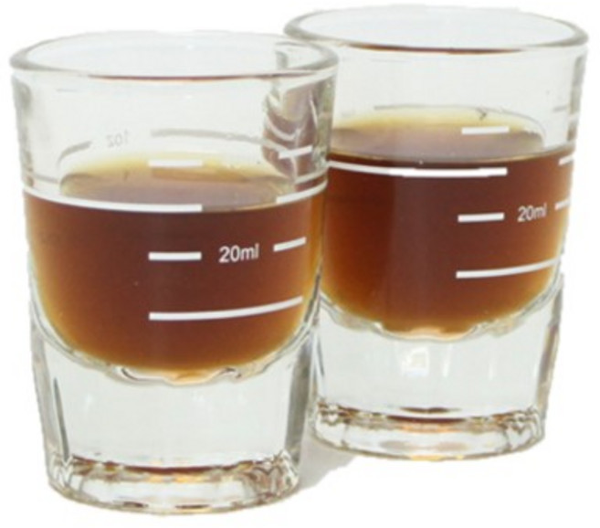 호레카 에스프레소 샷잔 3라인 60ml, 2개