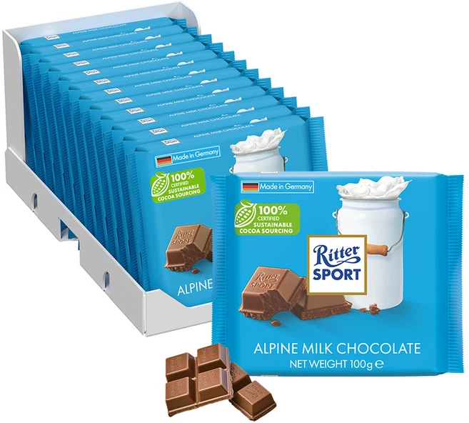 리터스포트 알파인 밀크초콜릿, 100g, 12개 - 쿠팡
