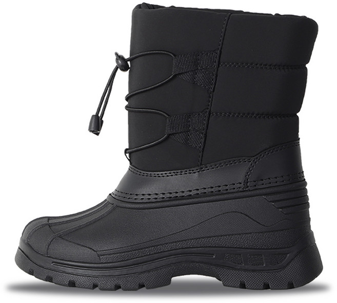 LECAF 兒童用 Attica 拉鍊防水防寒靴 LE4W210BLK