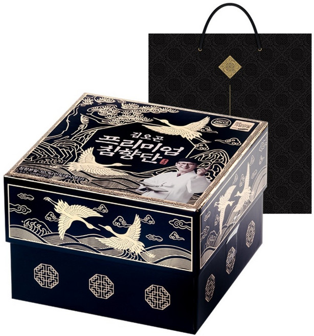 김오곤 프리미엄 침향단 100p + 쇼핑백, 450g, 1박스