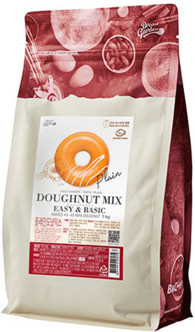 브레드가든 플레인도넛믹스, 1kg, 1개