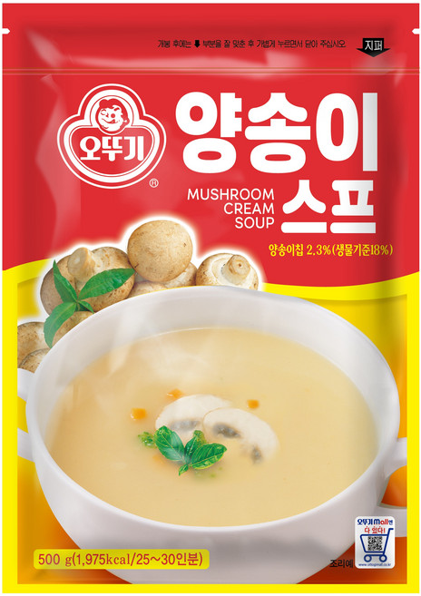 오뚜기 양송이스프, 500g, 1개