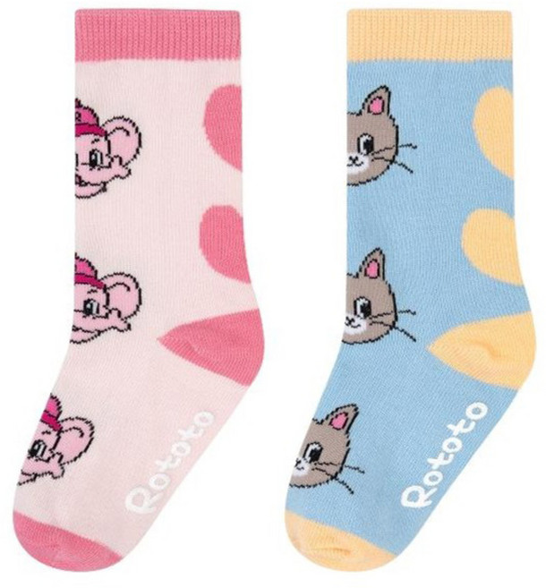 로토토베베 아동용 캐리 솔트 양말 2족 세트