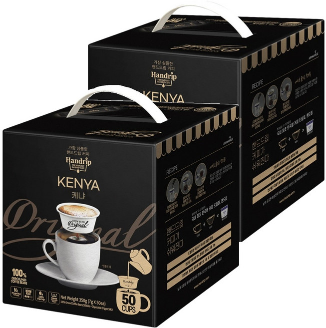 핸드립 오리지널 케냐, 7g, 50개입, 2개