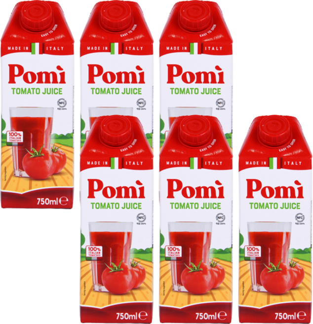 포미 토마토쥬스, 750ml, 6개