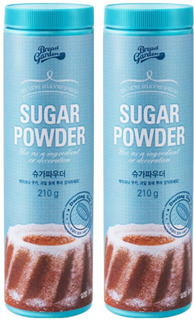 브레드가든 슈가파우더, 210g, 2개
