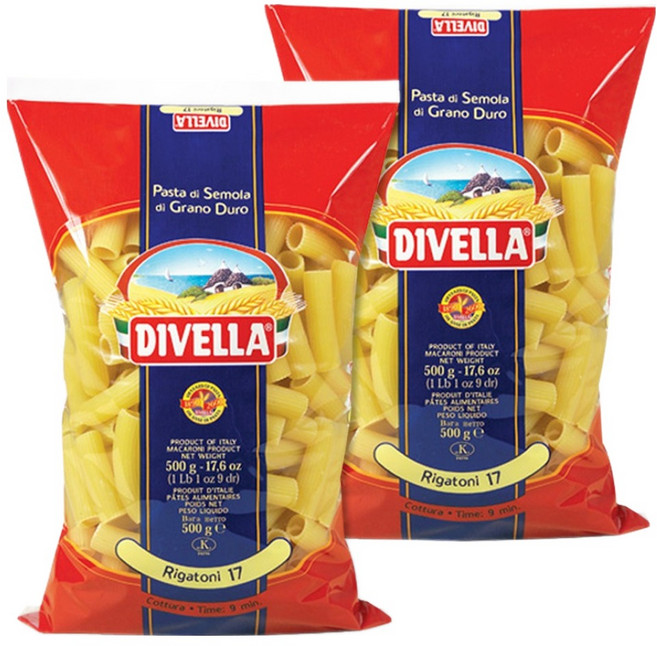 디벨라 리가토니, 500g, 2개