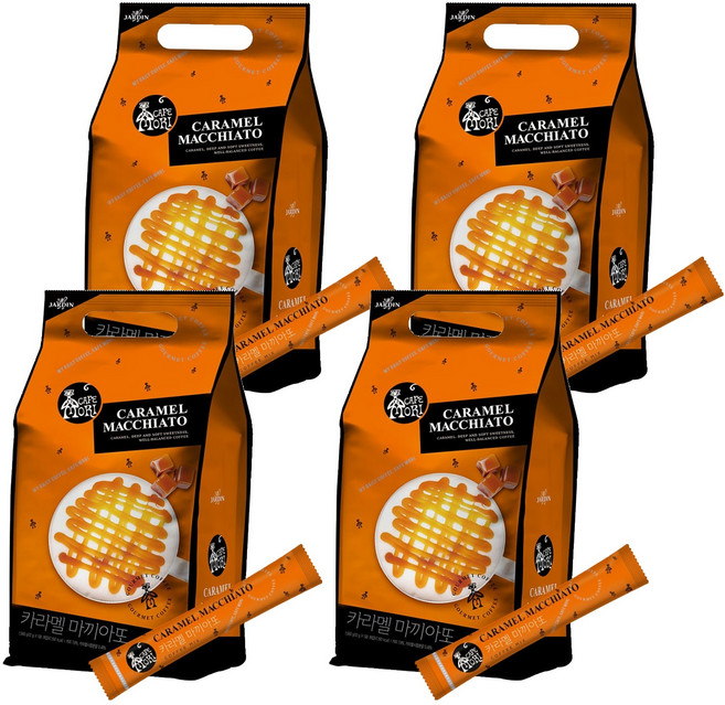 까페모리 카라멜마끼아또 커피믹스, 60개입, 4개, 12g