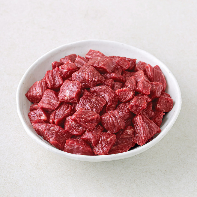 농협안심한우 1등급 정육 세절 국거리용 (냉장), 600g, 1개