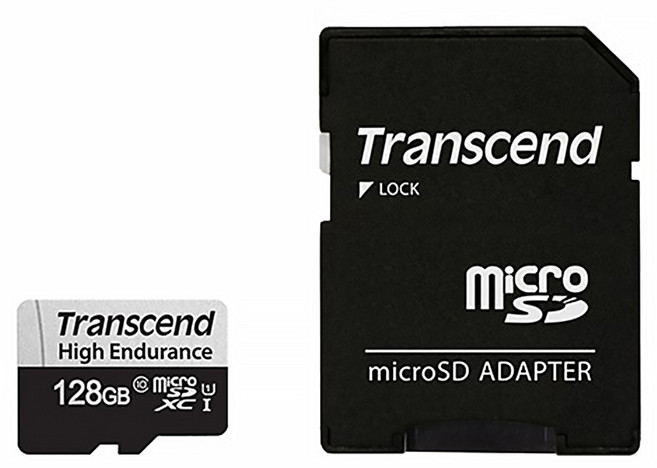 Transcend 創見 UHS-I microSD 350V 記憶卡, 128GB, 1張